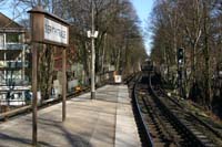 UBahn Hamburg Winterhude Haltestelle Sierichstrae